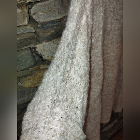 Free People alpaca sweater, tan long sleeve oversized, good condition - Picture 10 of 12